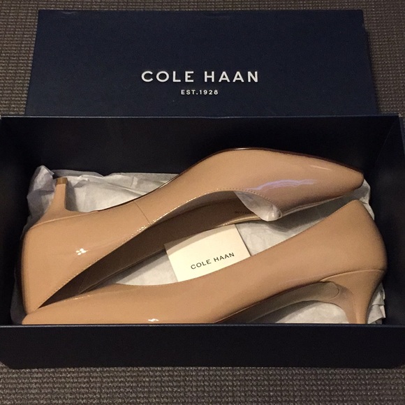 NIB Cole Haan Juliana Maple Patent Size 10 Heels - Picture 4 of 6